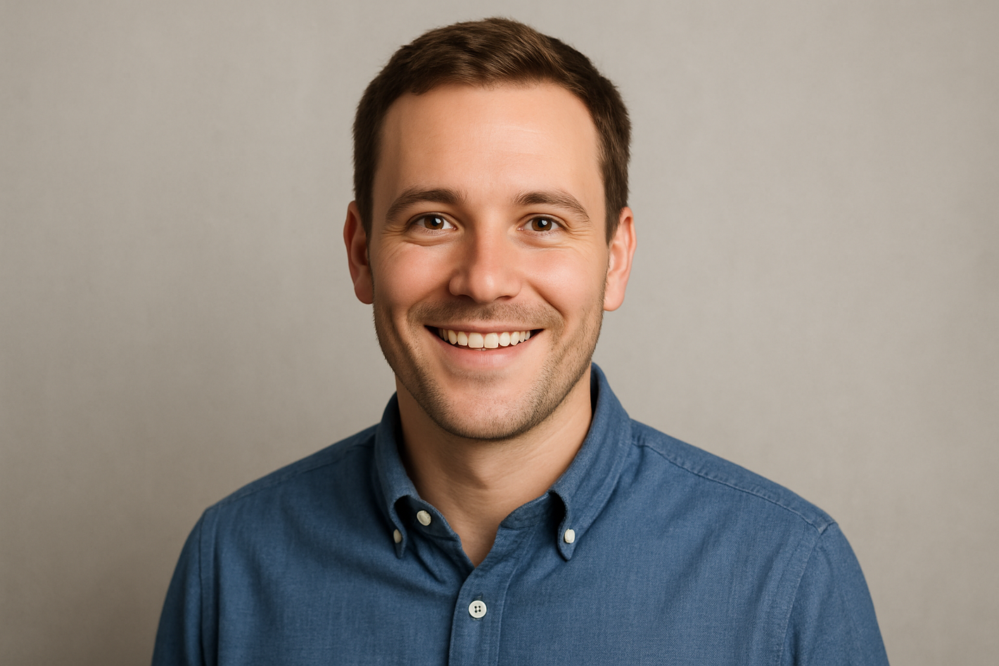 A Male profile picture for a review