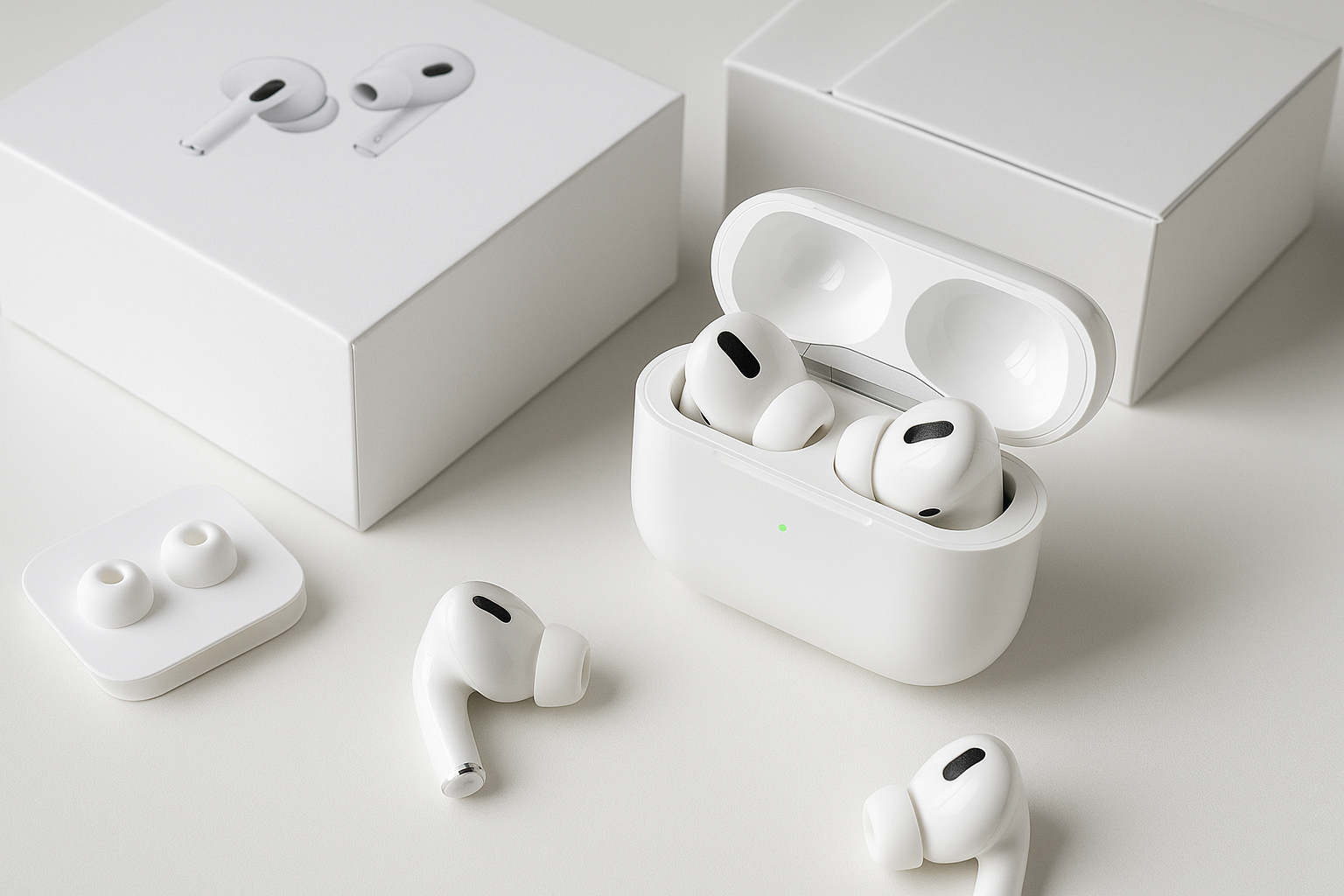 Airpods Pros 2 Replicas out the box